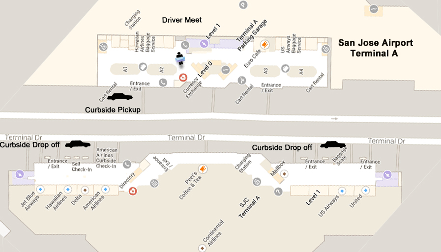 San Jose airport limo pickup