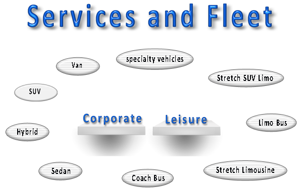 Services and Fleet San Francisco Limo